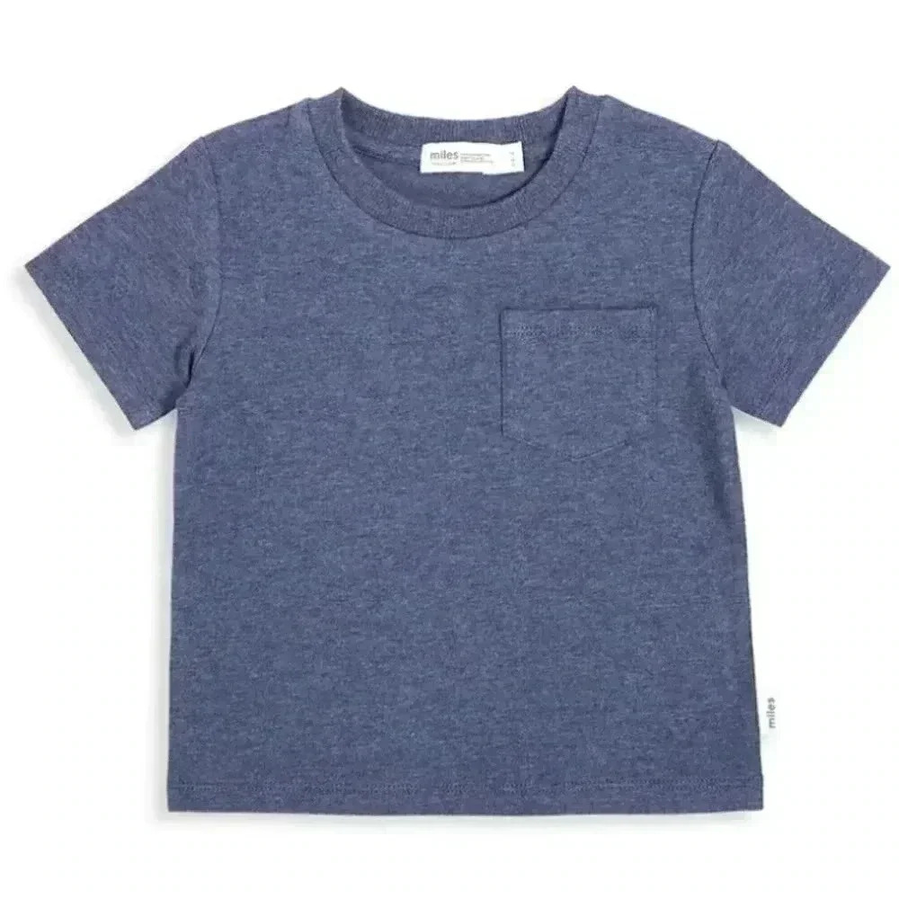 Children's navy tee by miles